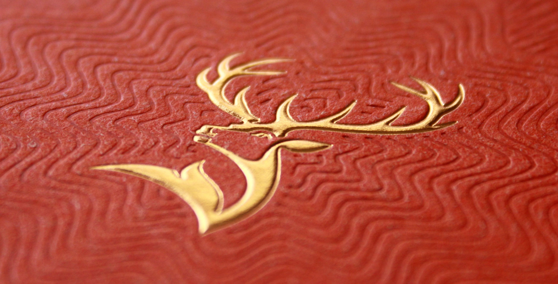 Glenfiddich Stag Design Detail