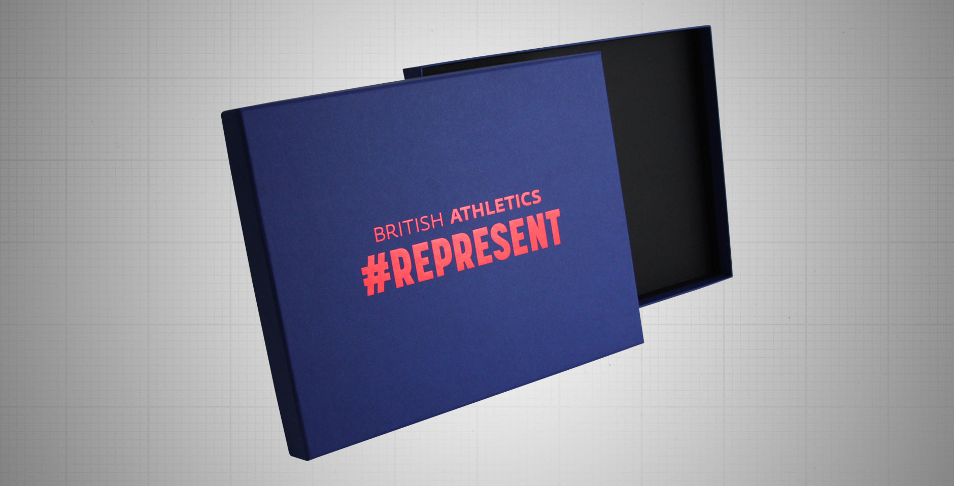 British Athletics #Represent Presentation box